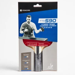 Club Table Tennis Bat TTR 590 Speed Carbon 5* -Sports Shop keb62cbf372cad10679ea88ee08c4d900