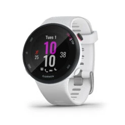 Garmin RUNNING HEART RATE MONITOR GPS WATCH FORERUNNER 45S - WHITE -Sports Shop kebed00a24d0861f8c66788829bdd9e96