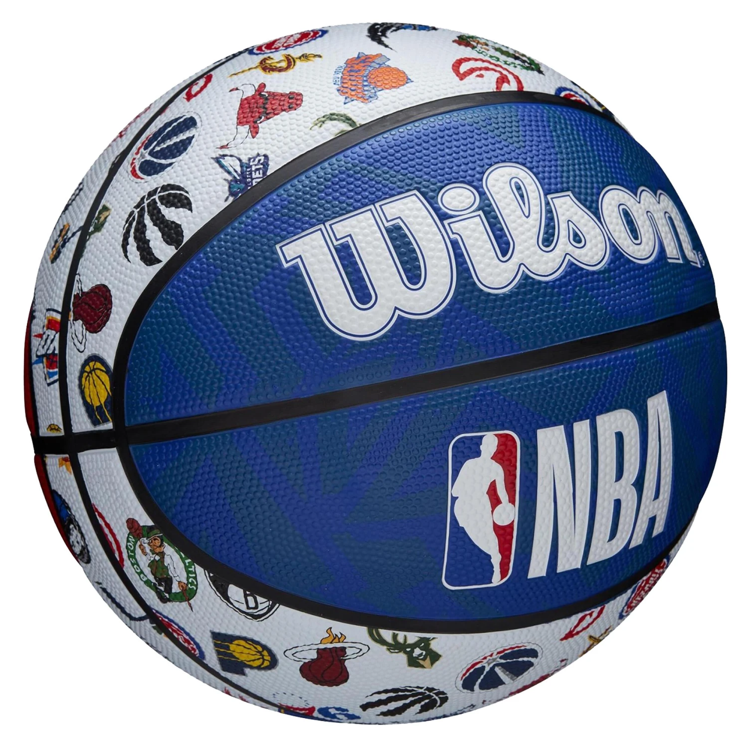 Basketball NBA Size 7 - Wilson Team Tribute S7 Blue/White 5 Basketball NBA Size 7 - Wilson Team Tribute S7 Blue/White - Image 3