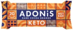 Adonis Keto Nut Bar Dark Cocoa Orange 16x35g