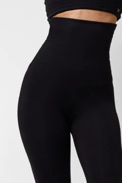 Extra Strong Compression Capri With High Waisted Tummy Control Black 12 Extra Strong Compression Capri With High Waisted Tummy Control Black -Sports Shop kf19b6137061b7c8e4a2537d043103110