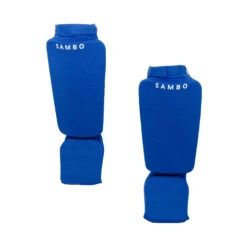 COMBAT SAMBO SHINGUARDS 900 BLUE