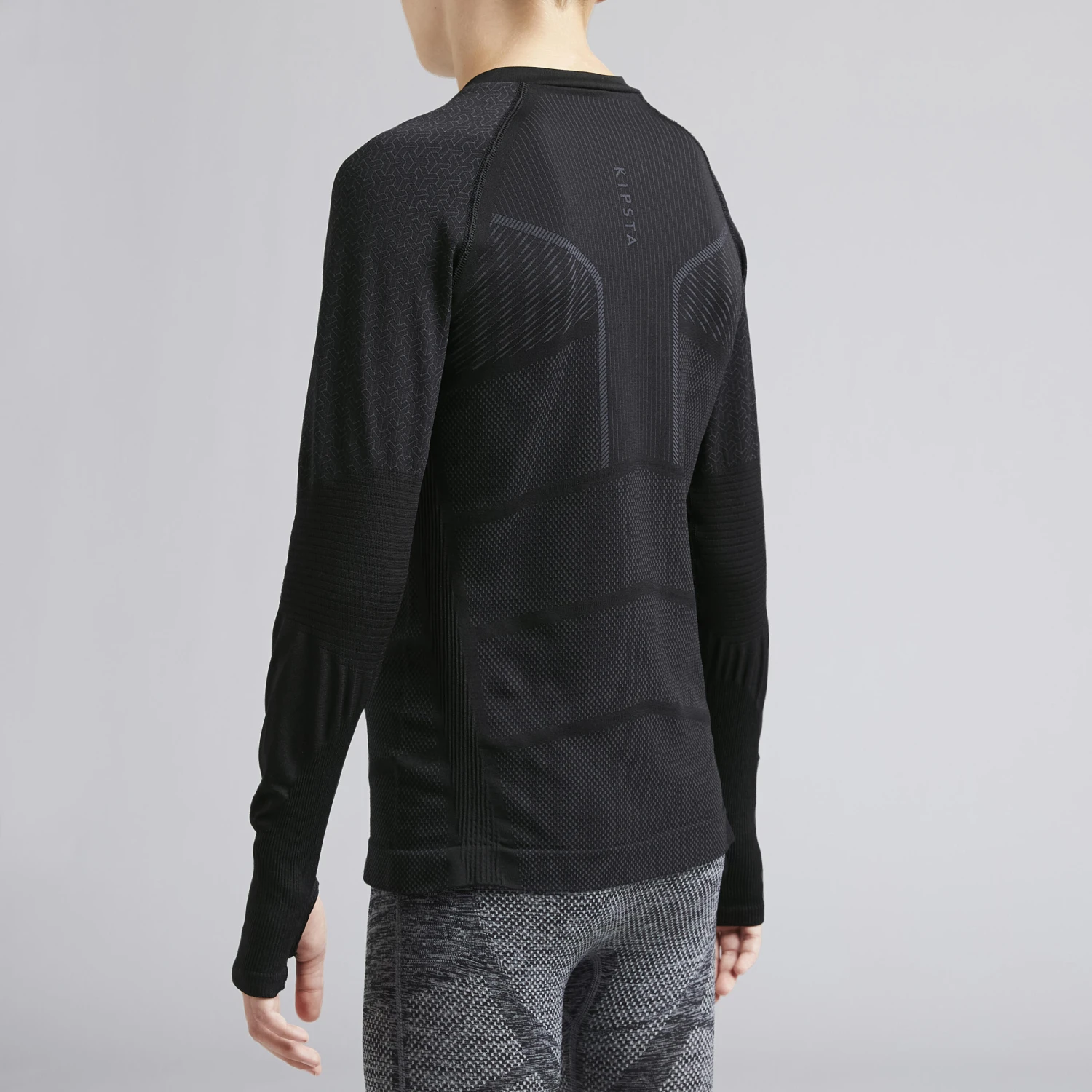 Kipsta Kids' Long-Sleeved Football Base Layer Top Keepdry 500 7 Kipsta Kids' Long-Sleeved Football Base Layer Top Keepdry 500 - Image 5