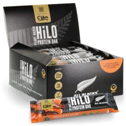 Healthspan Elite All Blacks Plant-Based Protein Bar Chocolate & Salted Caramel
