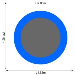 Plum Blue Junior Trampoline And Enclosure 9 Plum Blue Junior Trampoline And Enclosure -Sports Shop kfca7820d09b81fdfe464cc57c4774108
