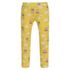 Regatta Childrens/Kids Printed Peppa Pig Leggings (Pack Of 2) (Maize Yellow/Navy) -Sports Shop kff1cba6c1a2059b88e04530ee281e8c4