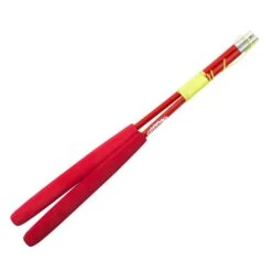 Red Juggle Dream Superglass Grind Diabolo Handsticks